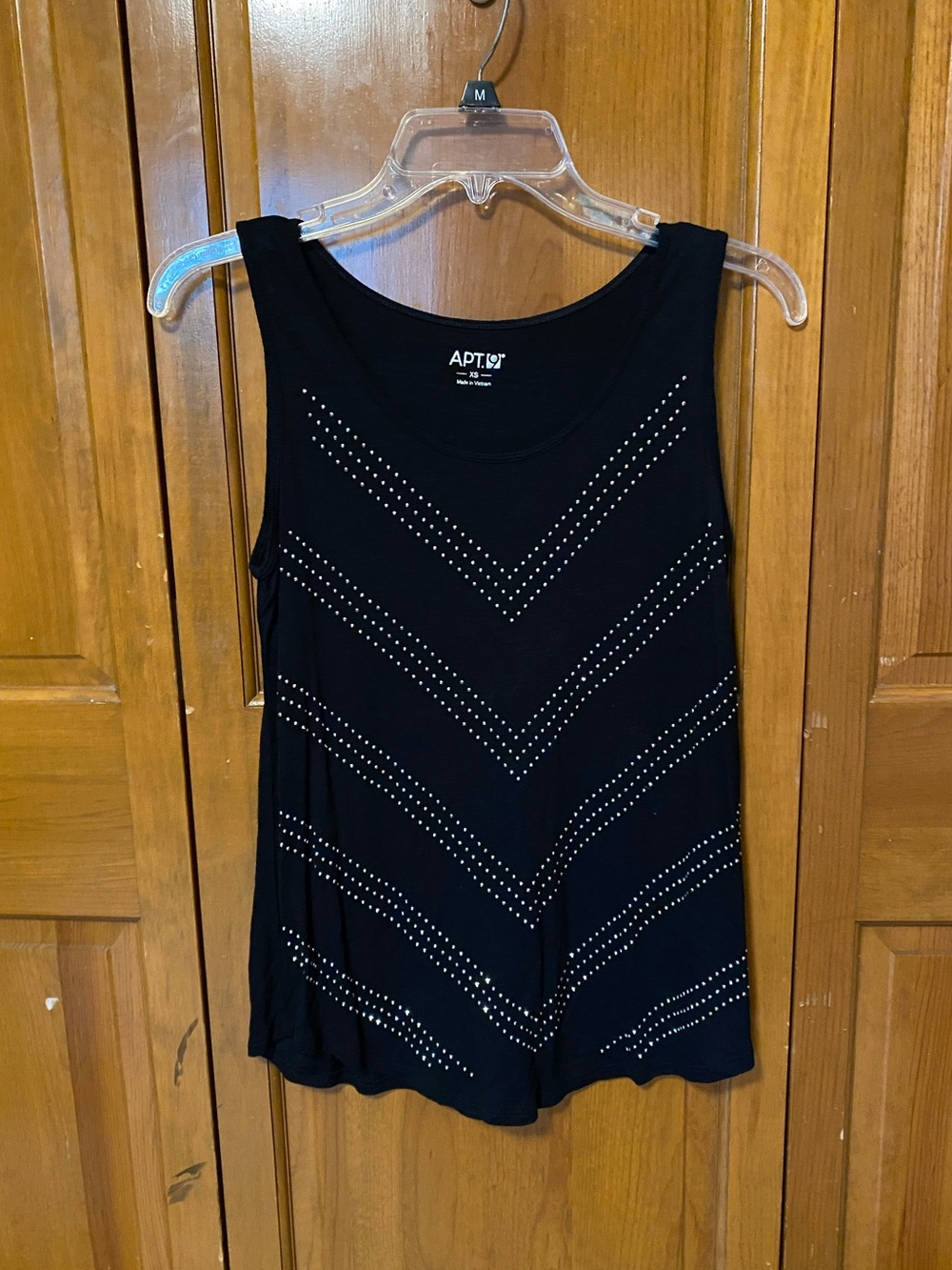 Apt 9 Black Sequin Tank